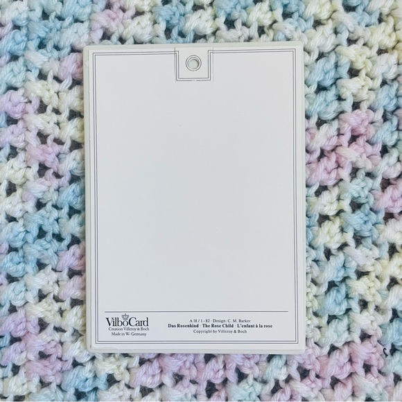 Porcelain Rose Fairy Card 💐 - Picture 3 of 5